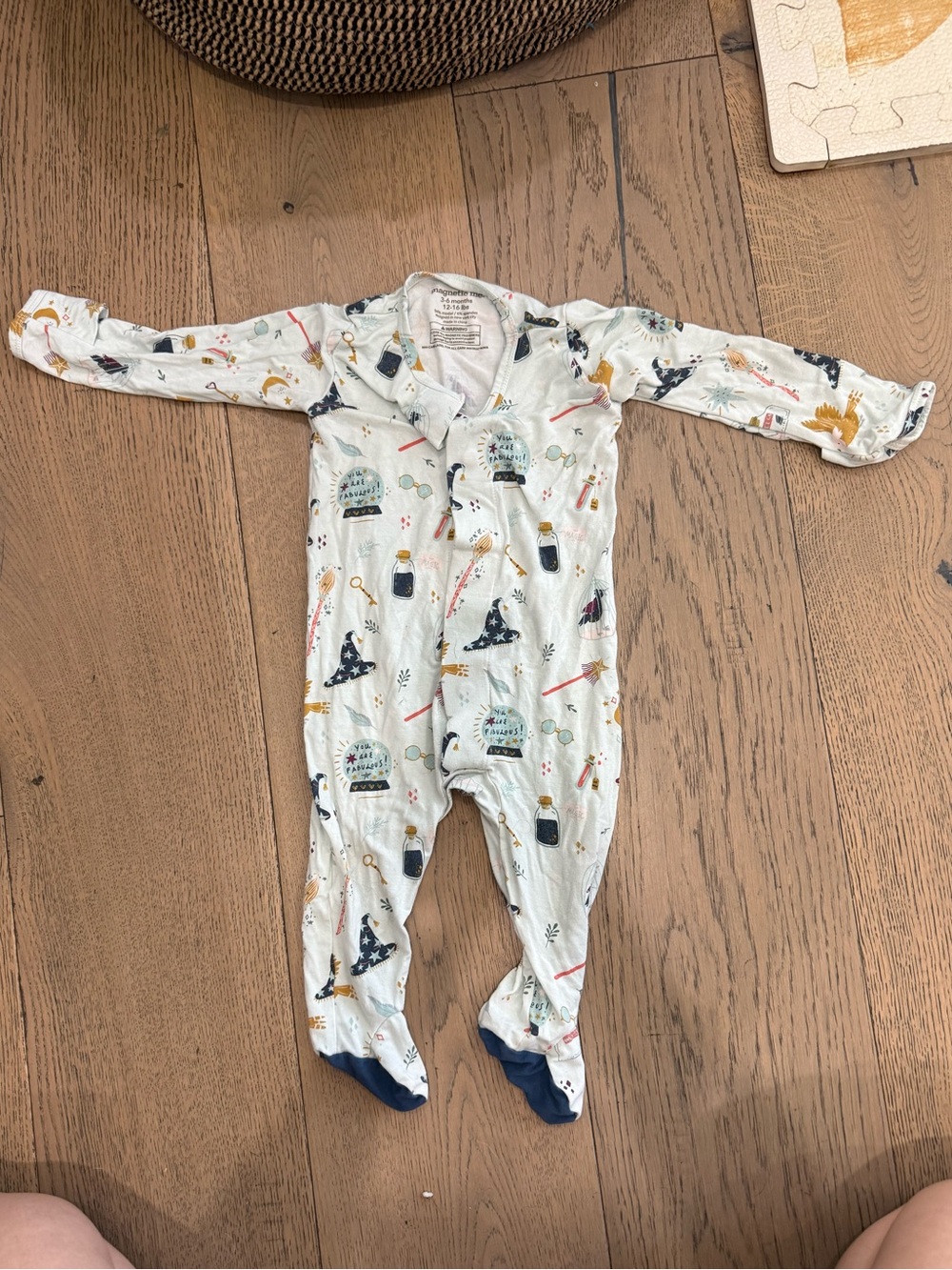 Magnetic Me Witching Hours Modal Footie, 3-6 Months